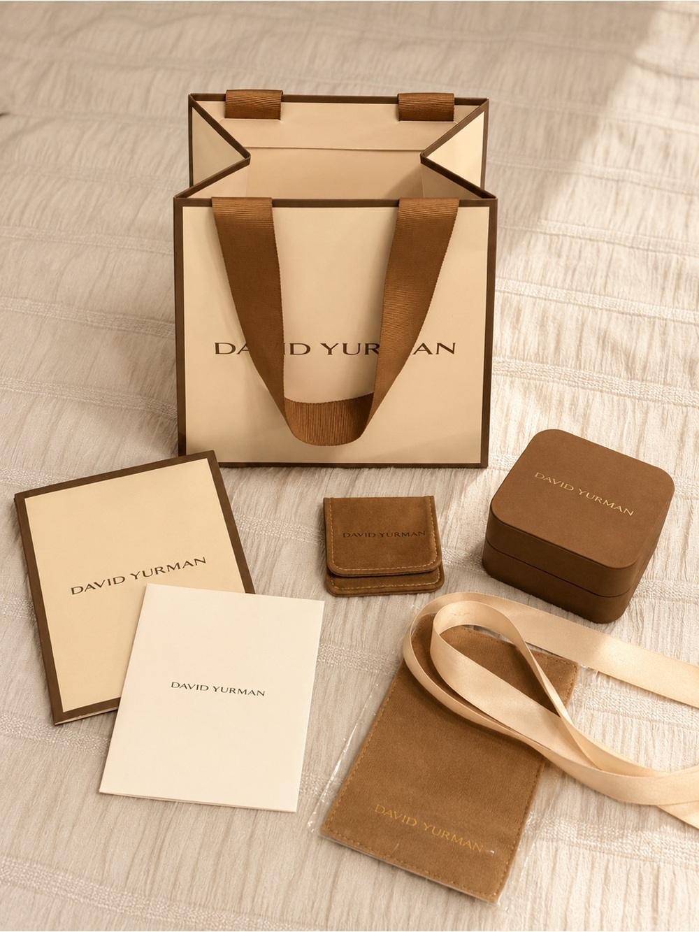 Authentic David Yurman 7-Piece Jewelry Packaging Set